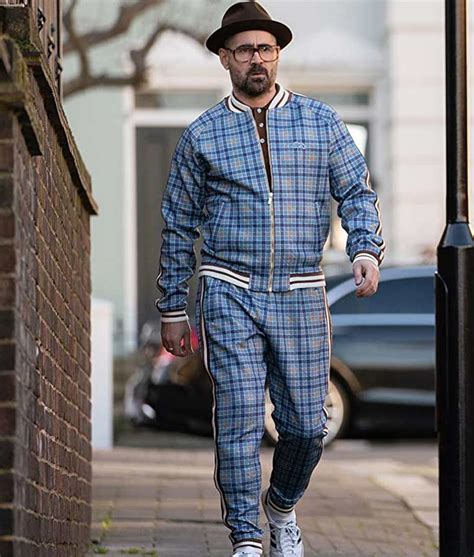 the gentlemen colin farrell tracksuit.